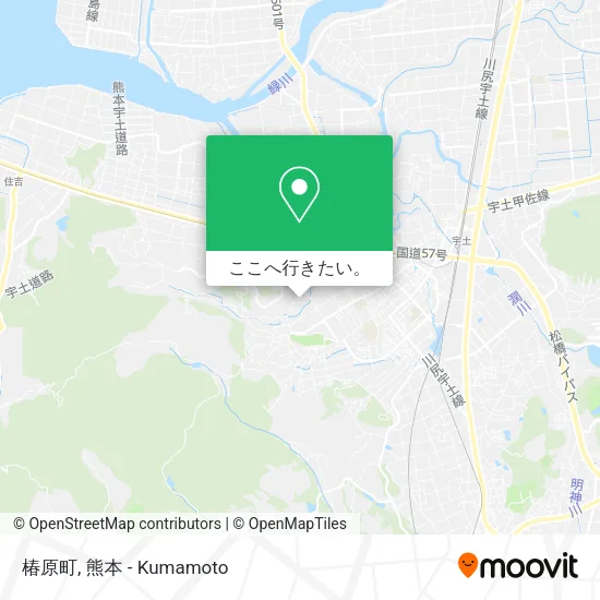 椿原町地図