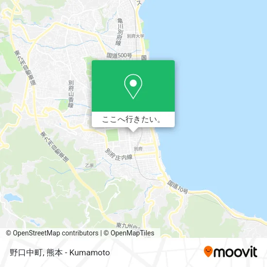 野口中町地図