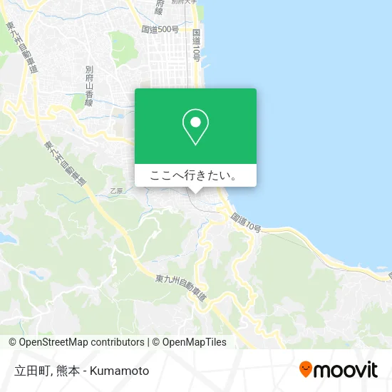 立田町地図