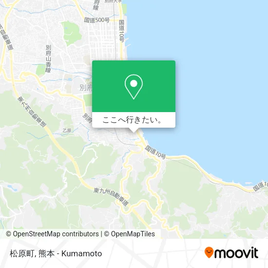 松原町地図