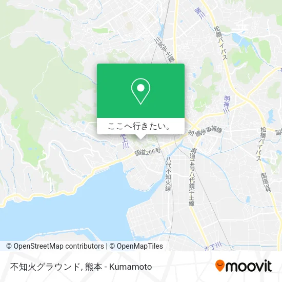 不知火グラウンド地図