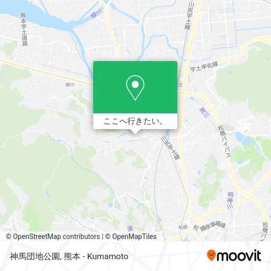 神馬団地公園地図