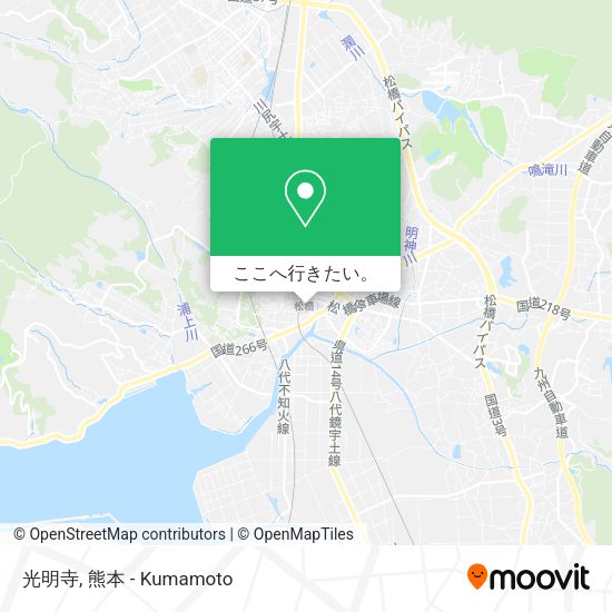 光明寺地図