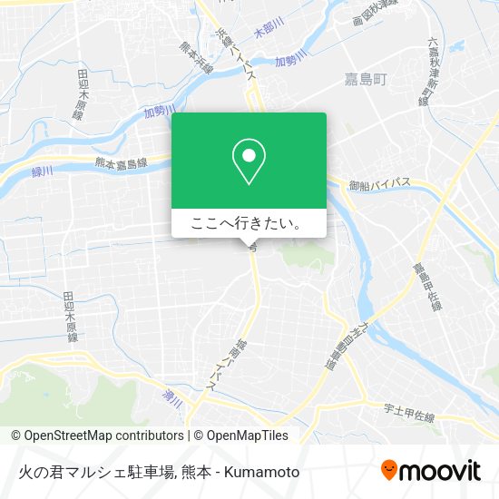火の君マルシェ駐車場地図