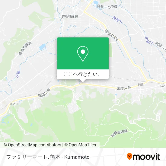 ファミリーマート地図
