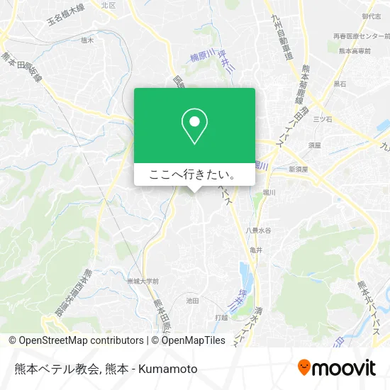 熊本ベテル教会地図