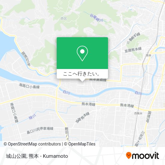 城山公園地図