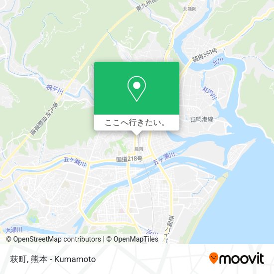 萩町地図