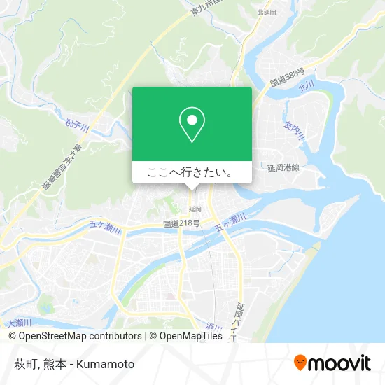 萩町地図