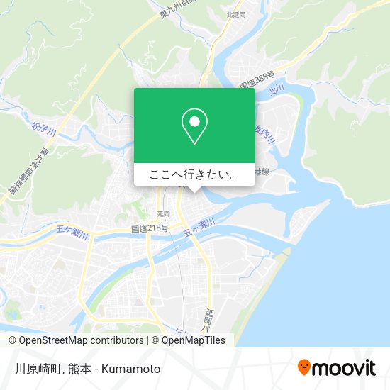 川原崎町地図