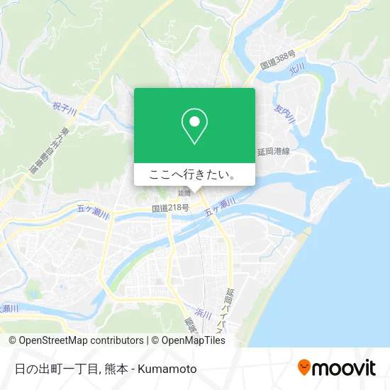 日の出町一丁目地図