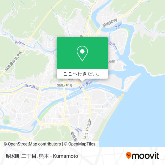 昭和町二丁目地図