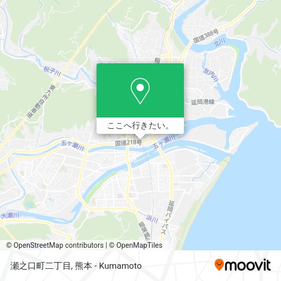 瀬之口町二丁目地図