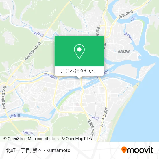 北町一丁目地図
