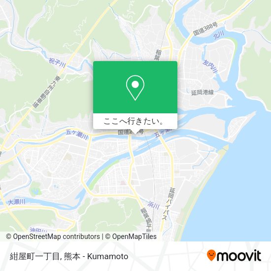 紺屋町一丁目地図