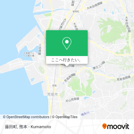 藤田町地図