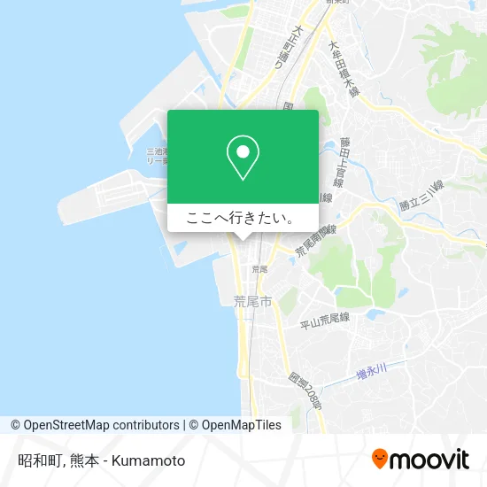 昭和町地図