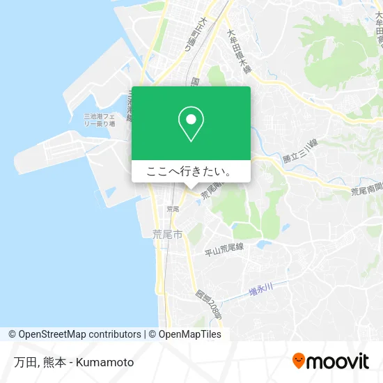 万田地図
