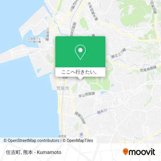 住吉町地図
