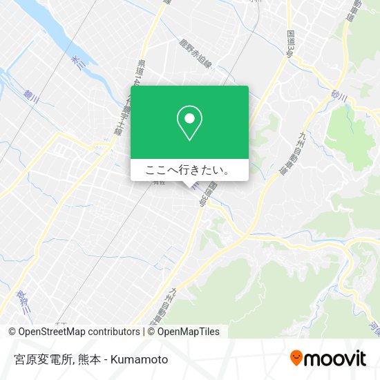 宮原変電所地図