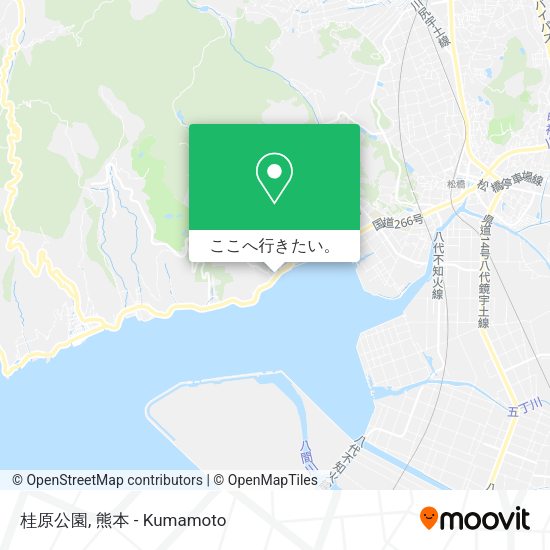 桂原公園地図