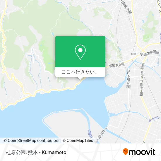 桂原公園地図