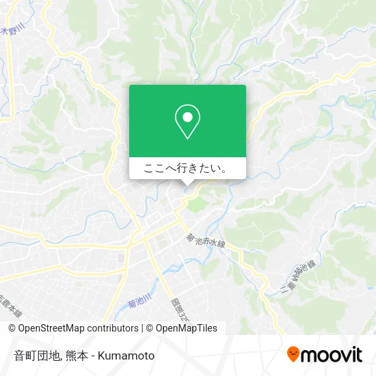 音町団地地図