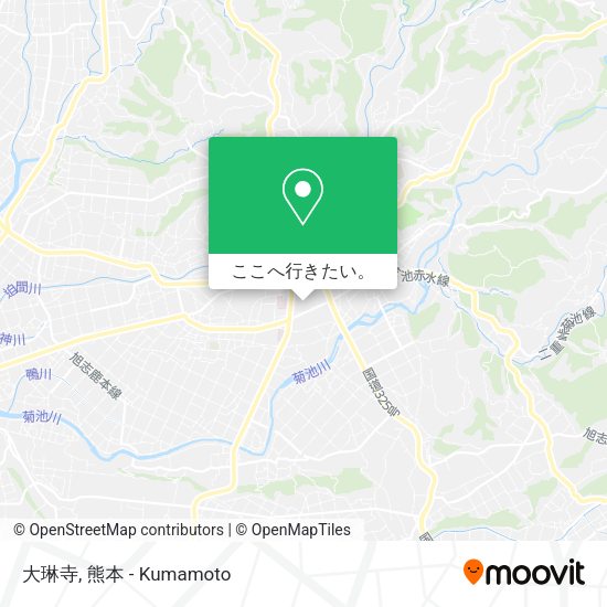 大琳寺地図