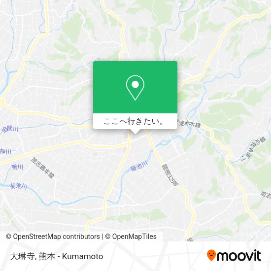 大琳寺地図