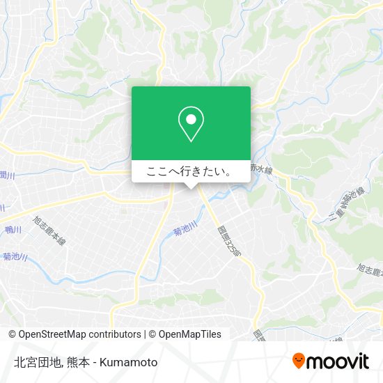 北宮団地地図