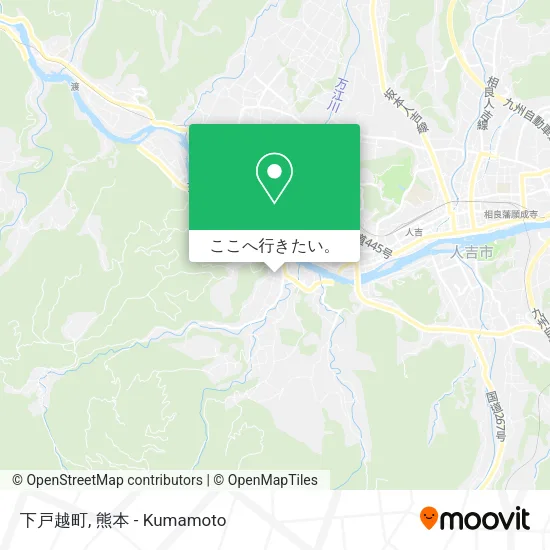 下戸越町地図