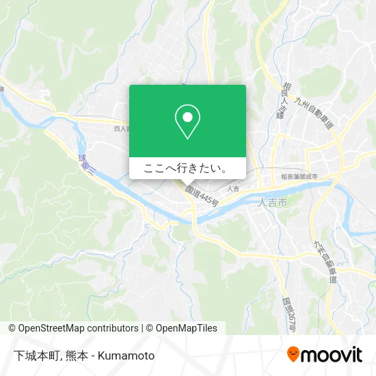 下城本町地図