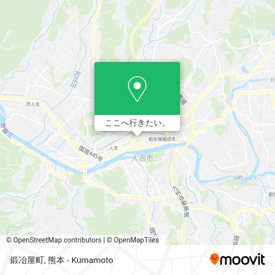 鍛冶屋町地図
