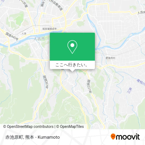 赤池原町地図