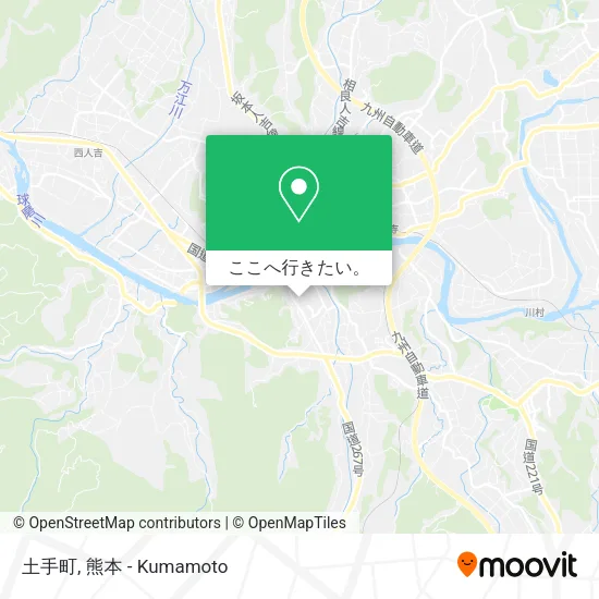 土手町地図