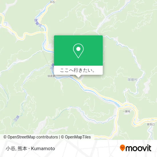 小谷地図
