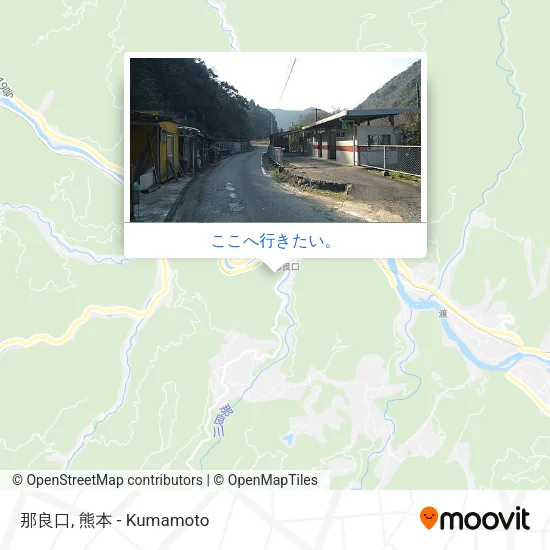 那良口地図