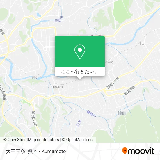 大王三条地図