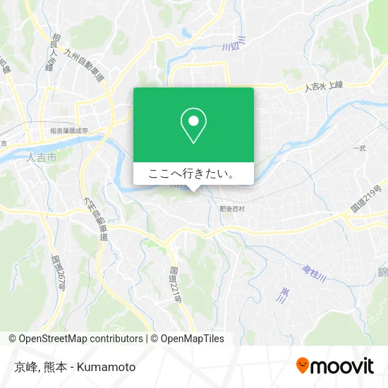 京峰地図