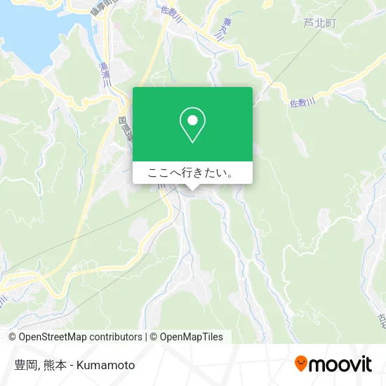豊岡地図