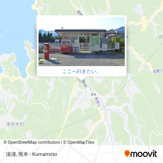 湯浦地図