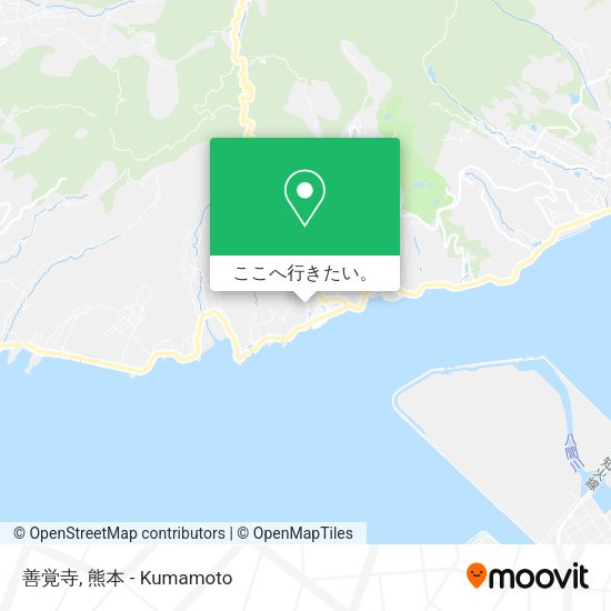 善覚寺地図