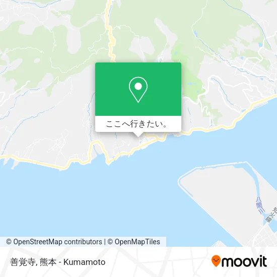 善覚寺地図