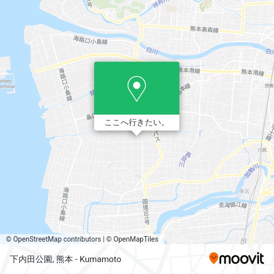 下内田公園地図