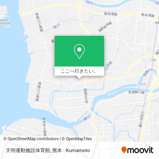 天明運動施設体育館地図