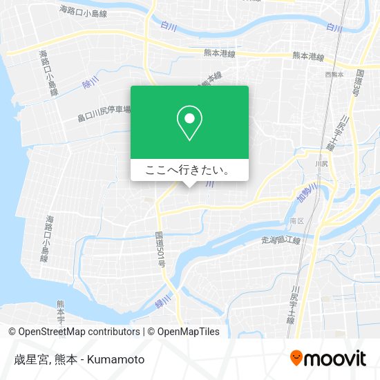 歳星宮地図