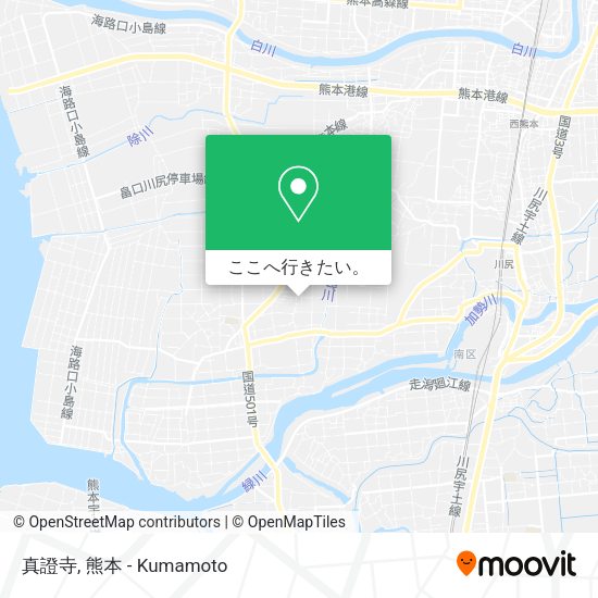 真證寺地図