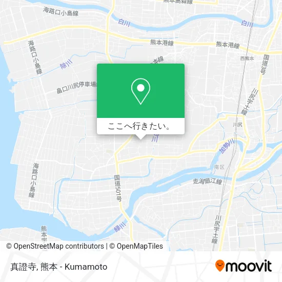 真證寺地図