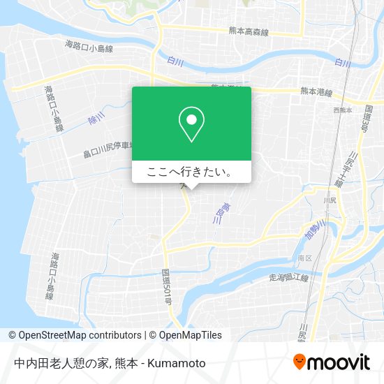 中内田老人憩の家地図
