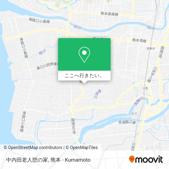 中内田老人憩の家地図